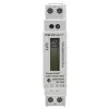 Vienfāzes elektroenerģijas skaitītājs QOLTEC 50887 1-fāze 230V LCD plāns