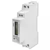 Vienfāzes elektroenerģijas skaitītājs QOLTEC 50887 1-fāze 230V LCD plāns