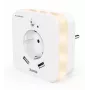 Kontaktligzdas nakts gaisma Hama 00223507 silti balta LED 3000K
