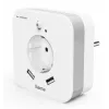 Kontaktligzdas nakts gaisma Hama 00223507 silti balta LED 3000K