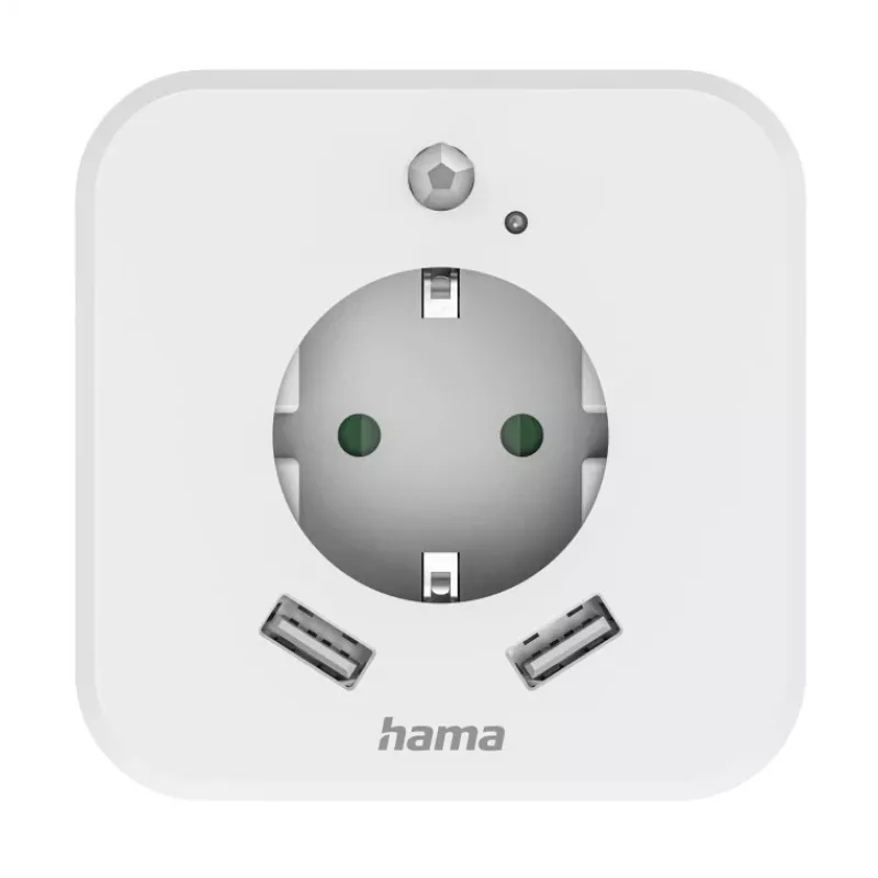 Kontaktligzdas nakts gaisma Hama 00223507 silti balta LED 3000K