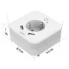 Kontaktligzdas nakts gaisma Hama 00223507 silti balta LED 3000K