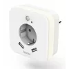 Kontaktligzdas nakts gaisma Hama 00223507 silti balta LED 3000K