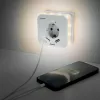 Kontaktligzdas nakts gaisma Hama 00223507 silti balta LED 3000K