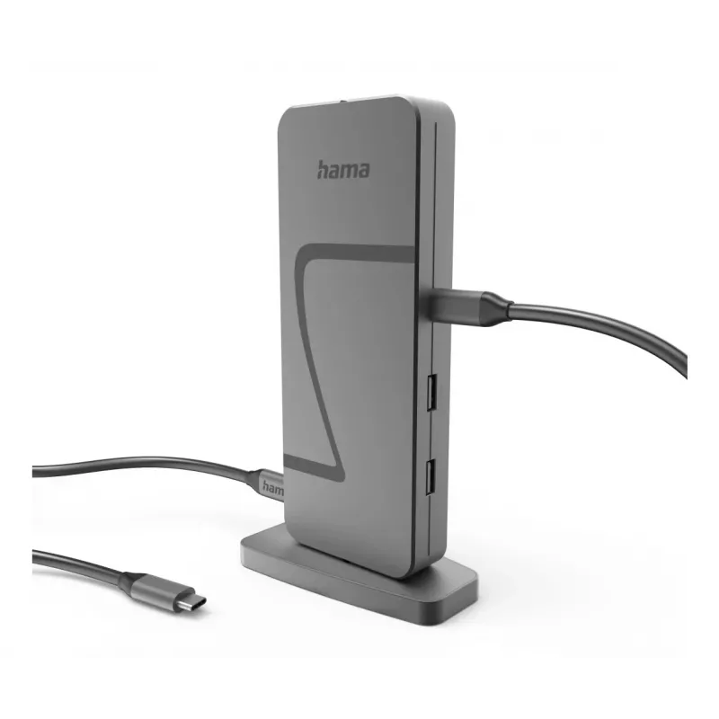 Hama Connect2Office Speed USB 3.2 Gen 1 (3.1 Gen 1) Type-C 40000 Mbit/s Antracīta