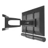 Skaļruņa stiprinājums Hama 00220884 Melns TV kronšteins 20 kg ietilpība