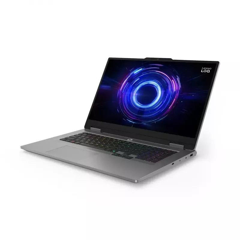 Lenovo LOQ 17 (17,3 collu) klēpjdators, Intel Core i5-13450HX, 16 GB DDR5, 512 GB NVMe, RTX 5050 8 GB, FHD IPS 165 Hz, Windows 11 Home