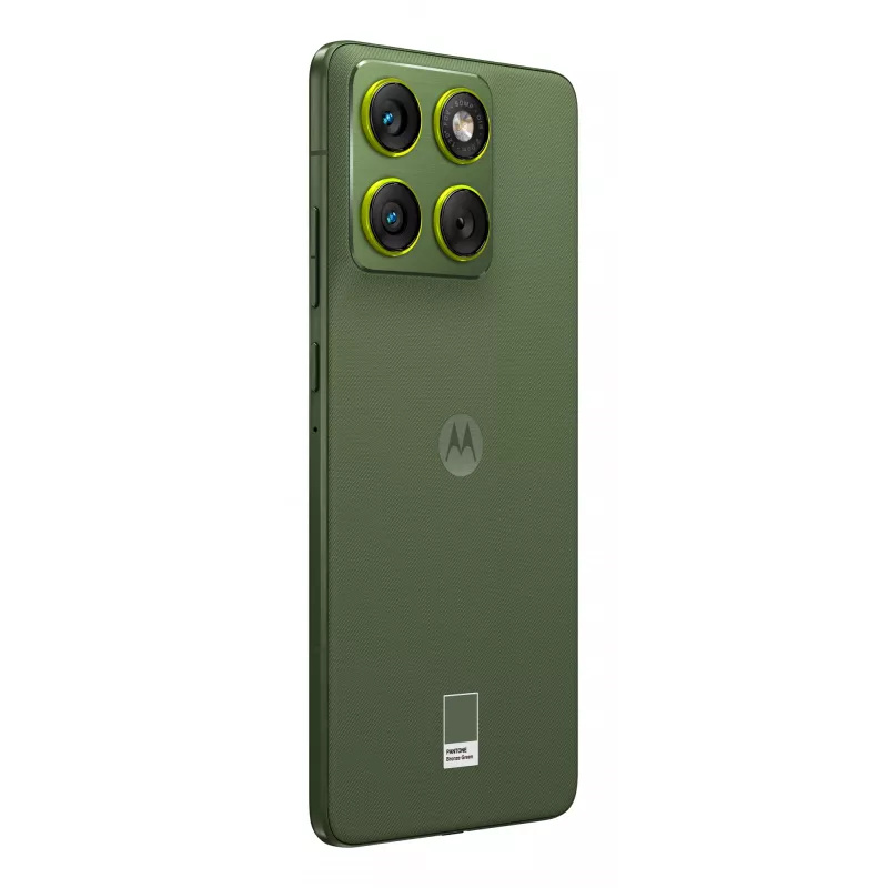 Viedtālrunis Motorola edge 70 — 6,7 collu P-OLED, Snapdragon 7 Gen 4, 12 GB RAM, 512 GB, Dual SIM, 4800 mAh, zaļš, IP68/IP69