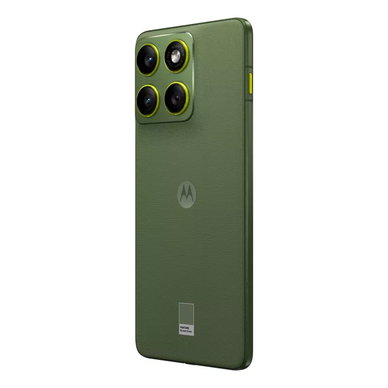 Viedtālrunis Motorola edge 70 — 6,7 collu P-OLED, Snapdragon 7 Gen 4, 12 GB RAM, 512 GB, Dual SIM, 4800 mAh, zaļš, IP68/IP69