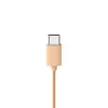 Hama Fun C austiņas ar vadu Galvas lente Zvani/Mūzika USB Type-C Oranžs
