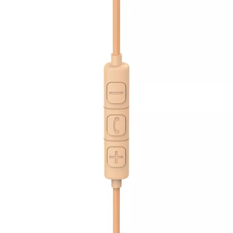 Hama Fun C austiņas ar vadu Galvas lente Zvani/Mūzika USB Type-C Oranžs