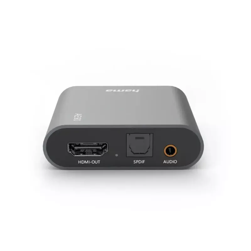 Audio Splitter Hama 00205100 Sudrabains HDMI 3.5mm