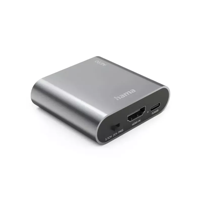 Audio Splitter Hama 00205100 Sudrabains HDMI 3.5mm