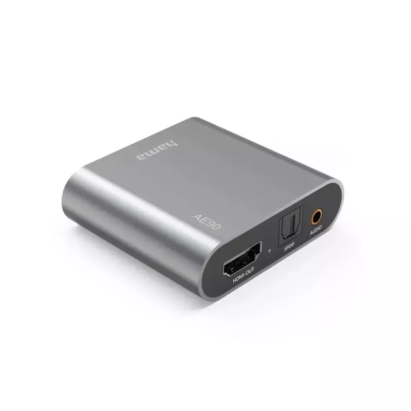 Audio Splitter Hama 00205100 Sudrabains HDMI 3.5mm