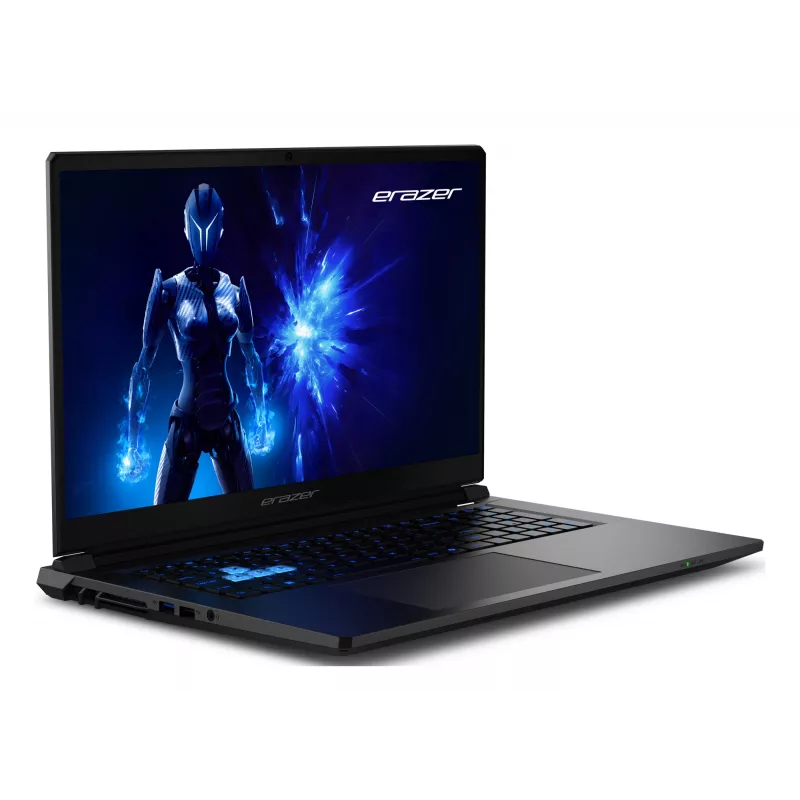 ERAZER Defender 17 P1 MD62756 Intel® Core™ i7 i7-13620H klēpjdators 43,9 cm (17,3 collas) Full HD 32 GB DDR5-SDRAM 2 TB SSD NVIDIA GeForce RTX 5060 Wi-Fi 6E (802.11ax) Windows 11 Home Melns