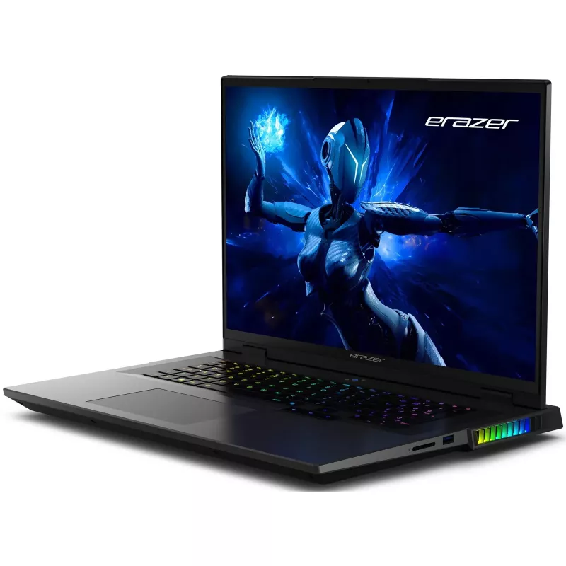 ERAZER Beast 18 X1 Intel Core Ultra 9 275HX klēpjdators 45,7 cm (18 collu) Quad HD+ 32 GB DDR5-SDRAM 2 TB SSD NVIDIA GeForce RTX 5090 Wi-Fi 7 (802.11be) Windows 11 Home US English Melns