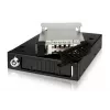 Disku nodalījuma panelis Icy Dock MB991TRAY-B melns sudrabains