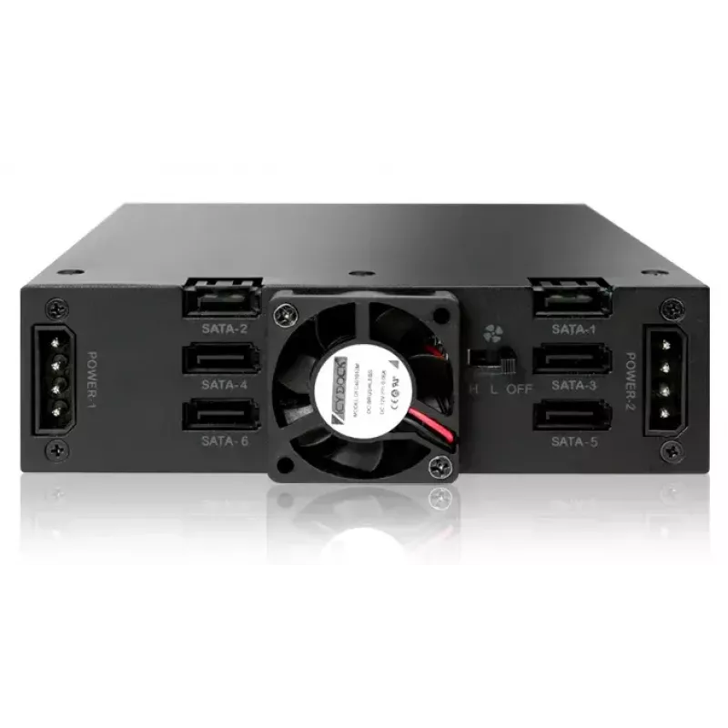 Disku masīvs Icy Dock MB996SP-6SB melns