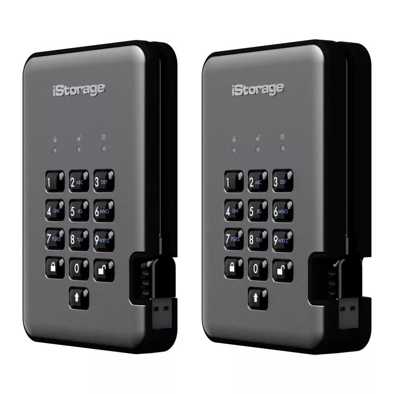HDD iStorage 1TB USB 3.2 diskAshur PRO2