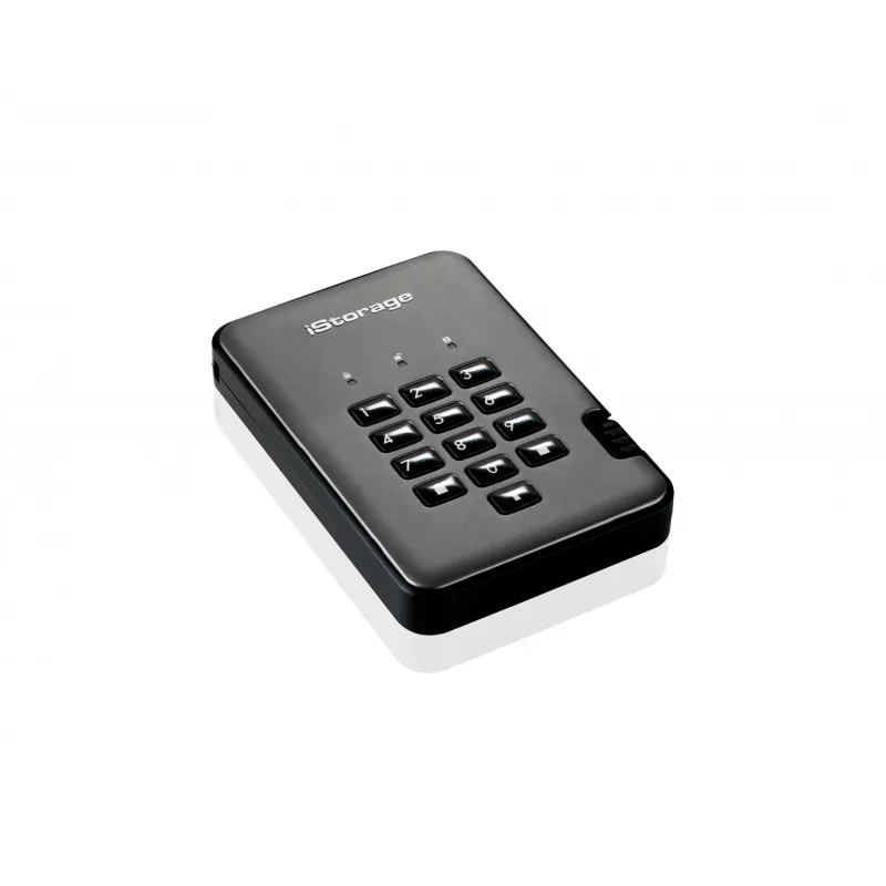 Cietais disks iStorage 2TB USB 3.2 IS-DAP2-256-2000-C-G