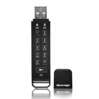 iStorage datAshur Personal² 32 GB | Drošs zibatmiņas disks | AES-XTS 256-bitu aparatūras šifrēšana | OS un platformas neatkarīgs | A tips