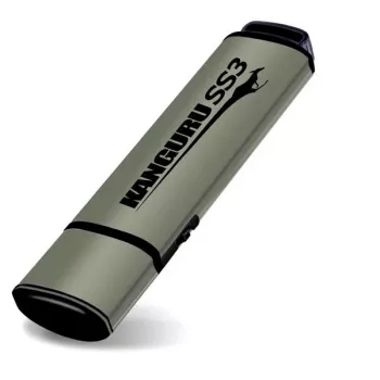 Kanguru SS3™ SuperSpeed USB3.0 512GB |Drošs zibatmiņas diskdzinis| Fizisks rakstīšanas aizsardzības slēdzis | Saderīgs ar Windows “Ready Boost” | Vienkārša iestatīšana bez draiveriem | Plug and Play