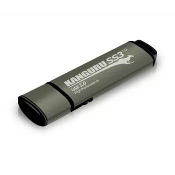 Kanguru SS3™ SuperSpeed USB3.0 512GB |Drošs zibatmiņas diskdzinis| Fizisks rakstīšanas aizsardzības slēdzis | Saderīgs ar Windows “Ready Boost” | Vienkārša iestatīšana bez draiveriem | Plug and Play