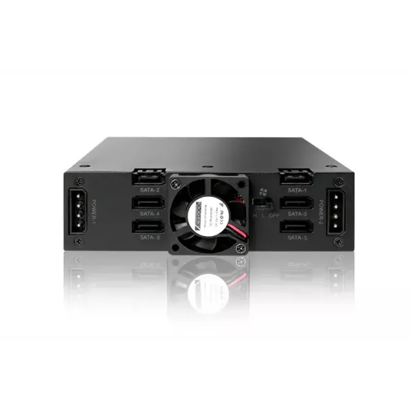 Disku nodalījuma panelis Icy Dock MB996SK-6SB