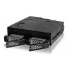 Diskdziņu nodalījuma panelis Icy Dock MB602SPO-B