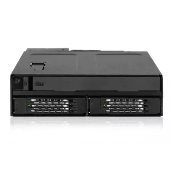 Diskdziņu nodalījuma panelis Icy Dock MB602SPO-B
