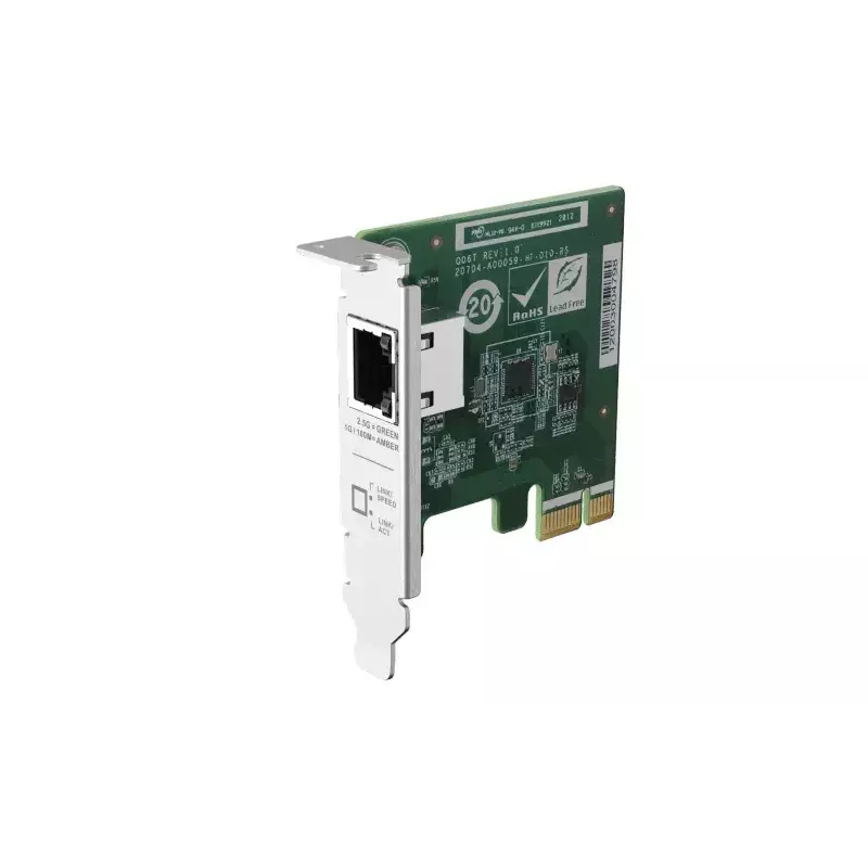 QNAP QXG-2G1T-I225 tīkla karte Iekšējais Ethernet 2500 Mbit/s