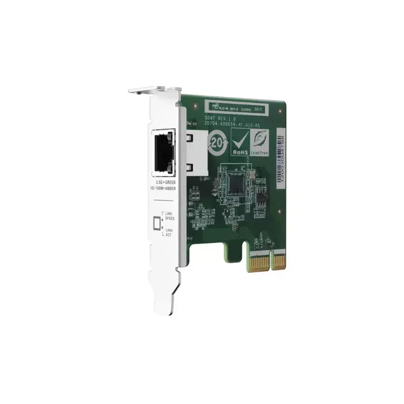 QNAP QXG-2G1T-I225 tīkla karte Iekšējais Ethernet 2500 Mbit/s