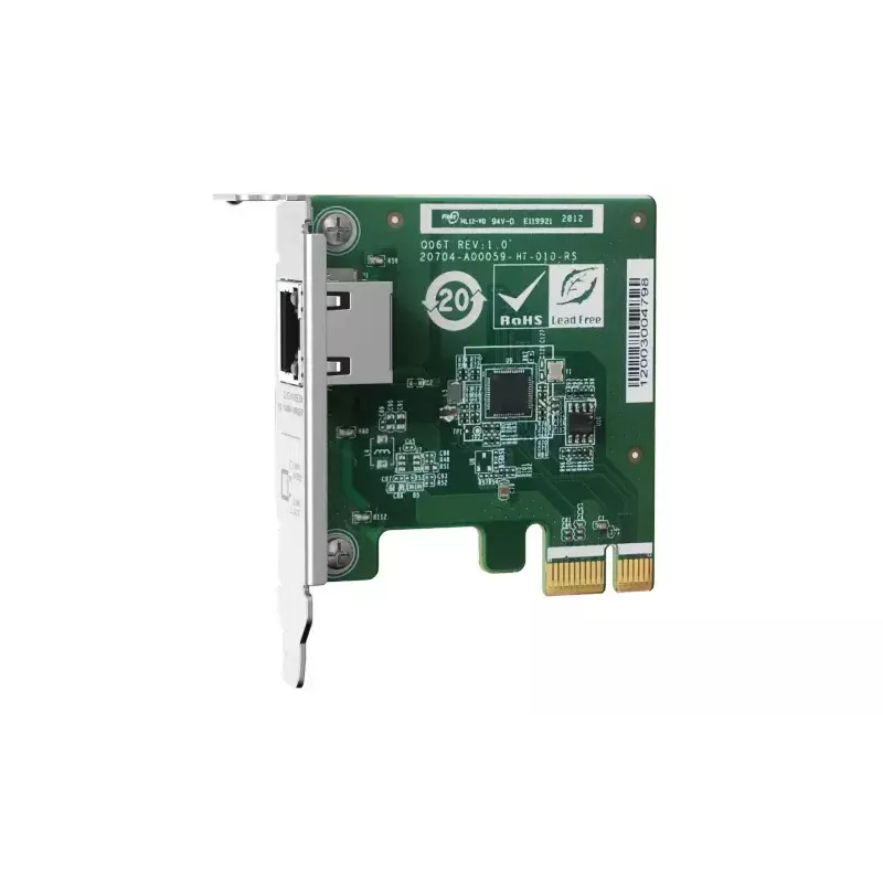 QNAP QXG-2G1T-I225 tīkla karte Iekšējais Ethernet 2500 Mbit/s