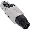 InLine RJ45 spraudnis Cat.8.1 2000MHz, uzstādāms uz vietas, ekranēts, ar skrūvējamu vāciņu