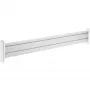 InLine Slatwall Panel Aluminium, galda montāžai, 1 m