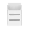 InLine Slatwall zīmuļu kastīte balta Tērauds 1 kg 68x70x100 mm