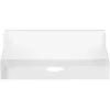 InLine Slatwall plaukts, mazs, balts, 180 mm x 120 mm x 55 mm