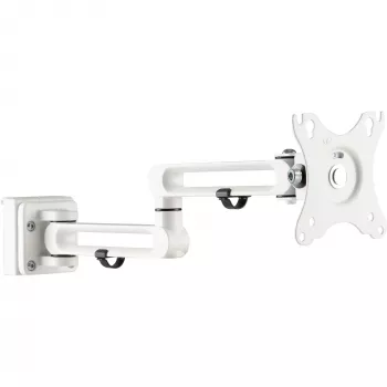 InLine Slatwall monitora kronšteins, garš, balts, 8 kg, 17 collas