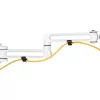 InLine Slatwall monitora kronšteins, garš, balts, 8 kg, 17 collas