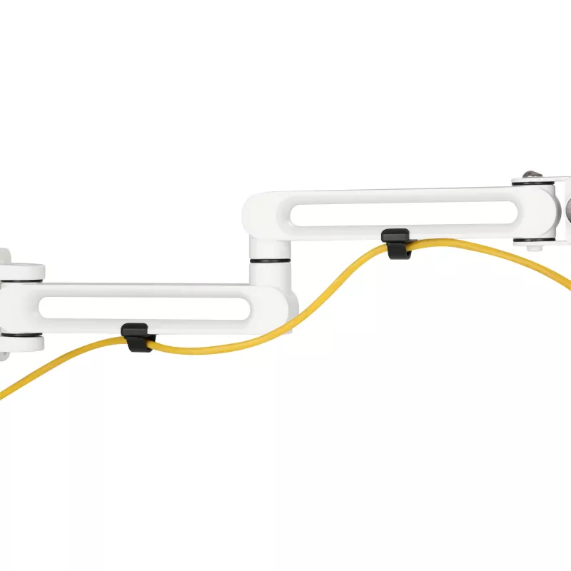 InLine Slatwall monitora kronšteins, garš, balts, 8 kg, 17 collas