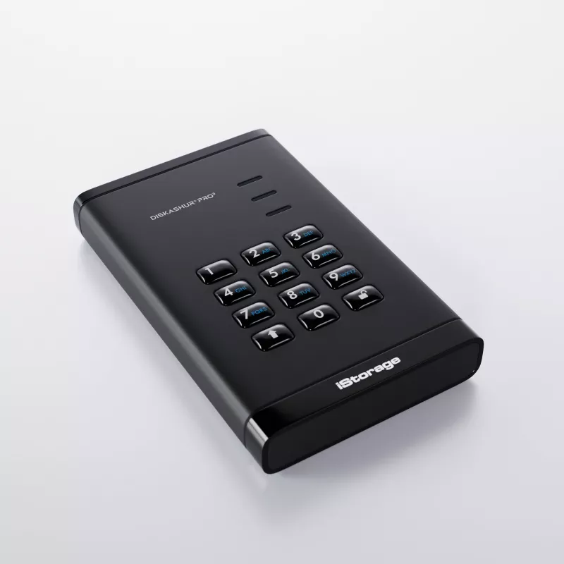 SSD disks iStorage 4TB 2,5 collu USB Type-A USB Type-C IS-DAP3-256-SSD-4000-F