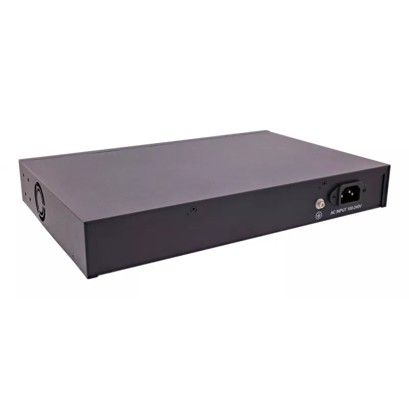 InLine 32308A tīkla slēdzis Nepārvaldāms 10G Ethernet (100/1000/10000) Melns