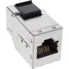 InLine RJ45 Keystone Module female to female SNAP-In Cat.6A STP