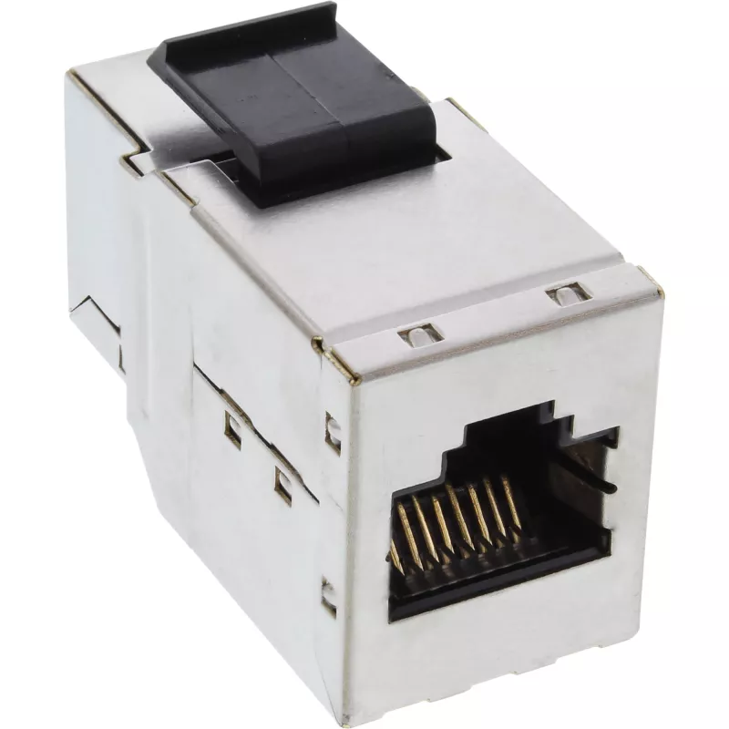 InLine RJ45 Keystone Module female to female SNAP-In Cat.6A STP