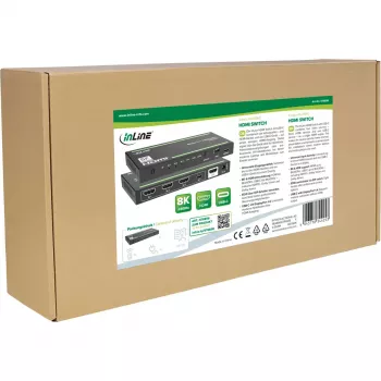 InLine 57885B video slēdzis HDMI