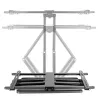 InLine Premium Aluminium Wall Mount for plakans TV 37-80 inch balta 70 kg