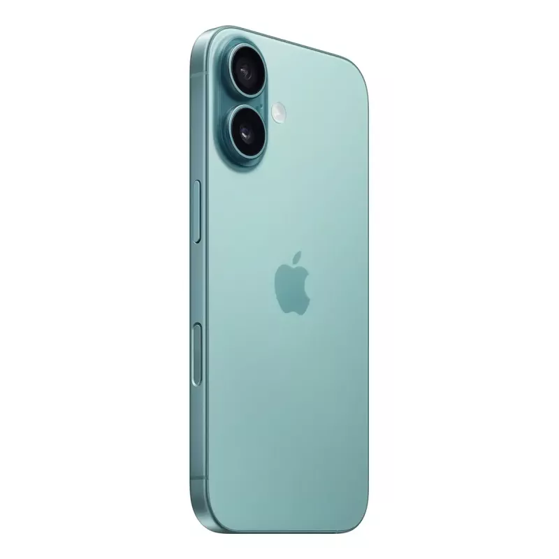 Viedtālrunis Apple iPhone 16 — 6,1 collas (15,5 cm), A18, 128 GB, Divas SIM, 48 MP divkameru aizmugurē, Tirkīzzils
