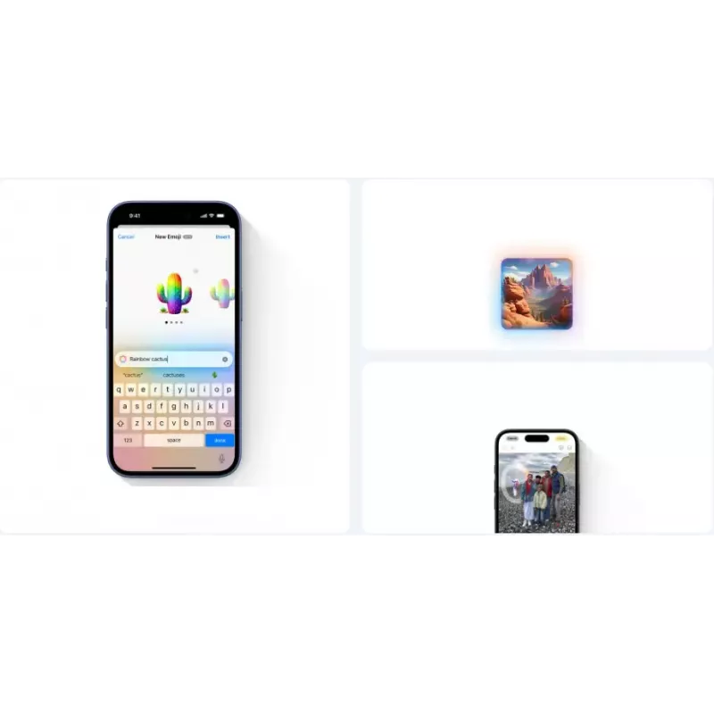 Viedtālrunis Apple iPhone 16 — 6,1 collas (15,5 cm), A18, 128 GB, Divas SIM, 48 MP divkameru aizmugurē, Tirkīzzils