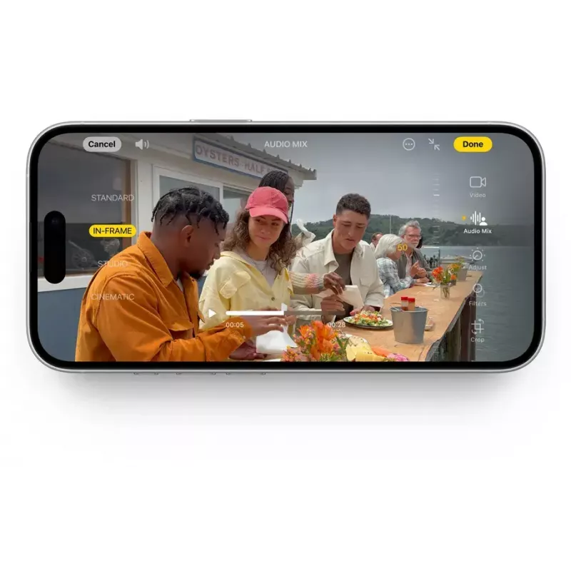 Viedtālrunis Apple iPhone 16 — 6,1 collas (15,5 cm), A18, 128 GB, Divas SIM, 48 MP divkameru aizmugurē, Tirkīzzils