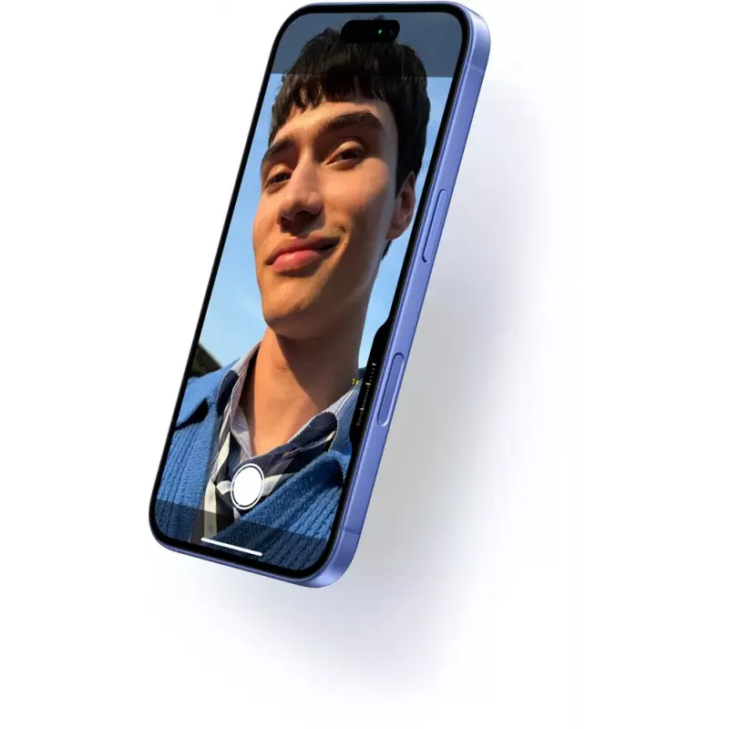 Viedtālrunis Apple iPhone 16 — 6,1 collas (15,5 cm), A18, 128 GB, Divas SIM, 48 MP divkameru aizmugurē, Tirkīzzils